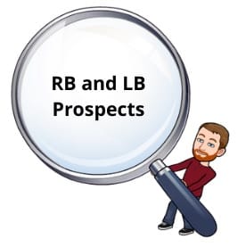 Lance's 2027 Preseason Draft Prospect Rankings: RBs and LBs
