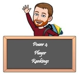 Lance's Week 5 College Football Player Performances: Power 4